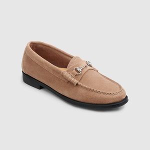 New GH Bass Weejuns - Lianna Loafers in tan suede